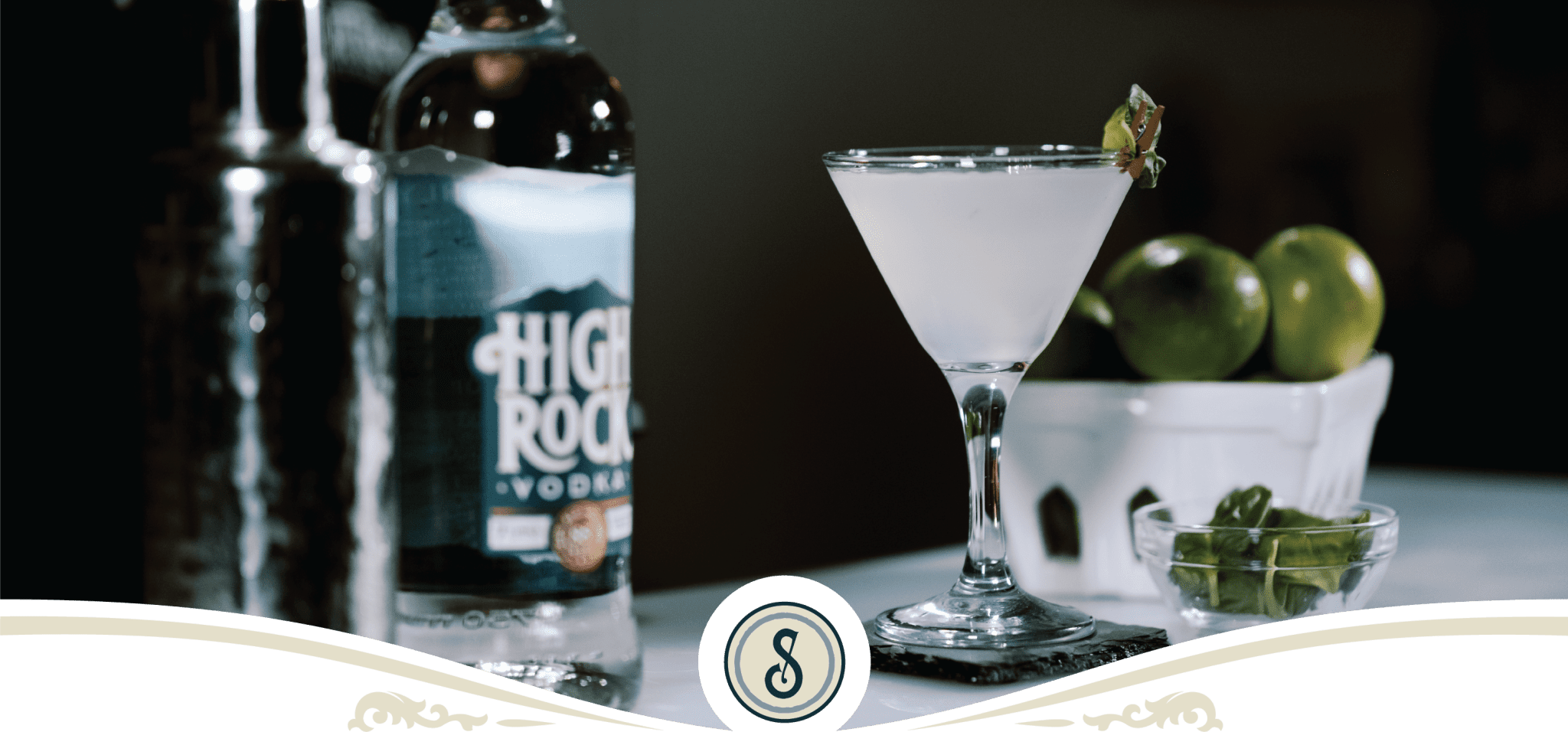 Basil Vodka Gimlet Sugarlands Distilling Company