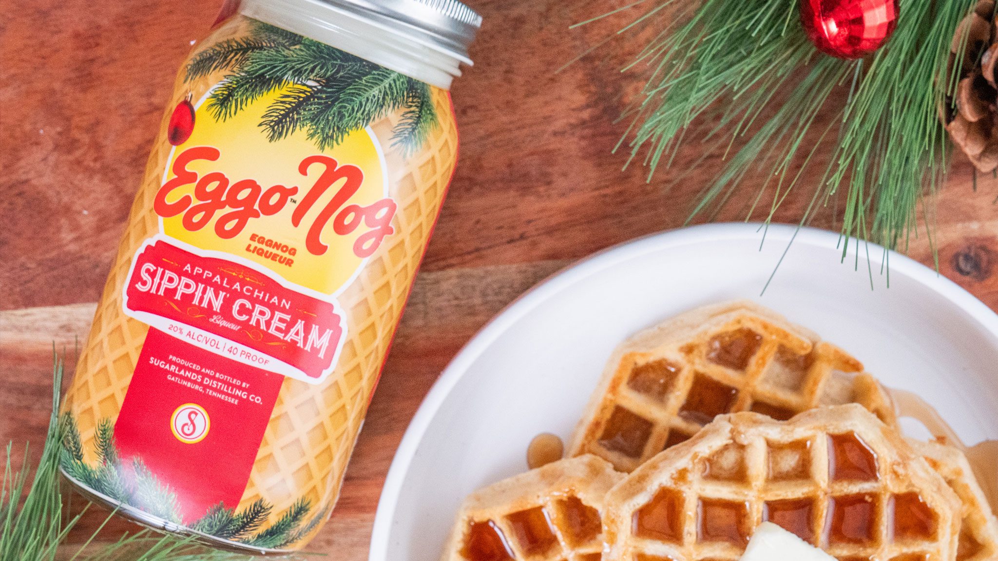 Eggo Nog Sippin’ Cream Sugarlands Distilling Company