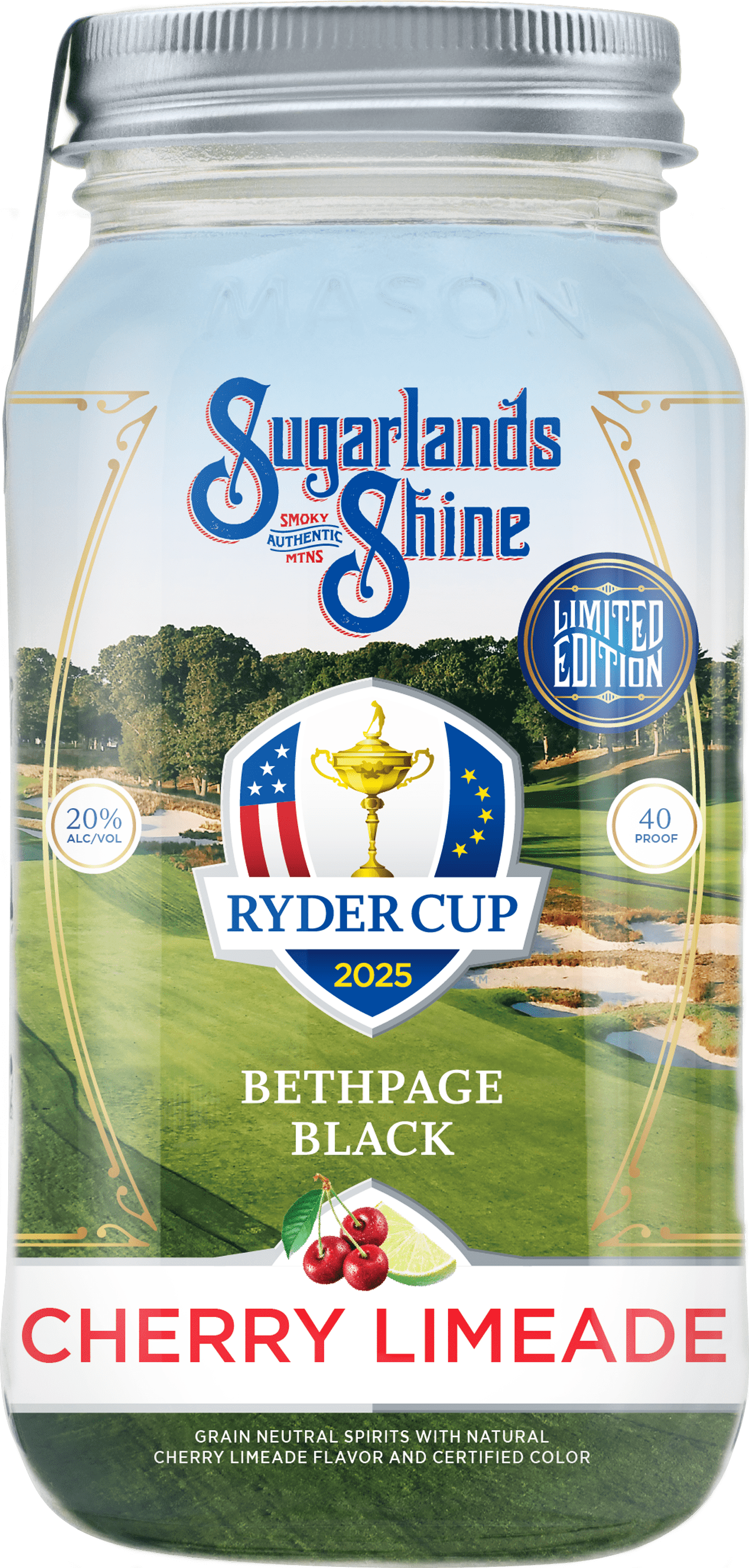 Ryder Cup Cherry Limeade Moonshine – Sugarlands Distilling